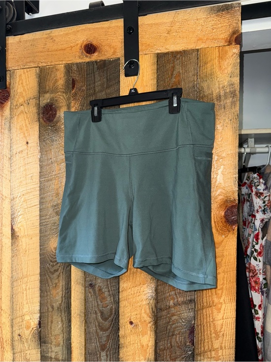 Old Navy Pants - Old Navy High-Rise Bike Shorts - Olive Green